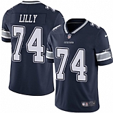Nike Men & Women & Youth Cowboys 74 Bob Lilly Navy NFL Vapor Untouchable Limited Jersey,baseball caps,new era cap wholesale,wholesale hats